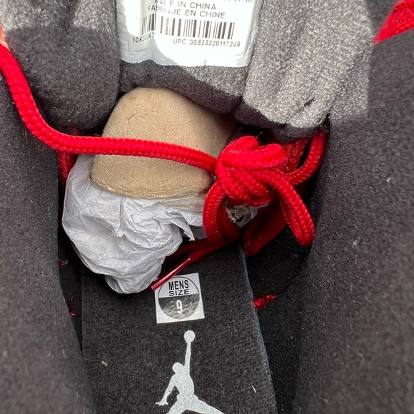 Nike Air Jordan 12 Retro Gym Red 2016 Size 9 130690-600 Red White Black OG - Picture 7 of 8